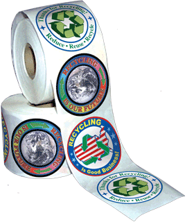 3-On-A-Roll Stickers