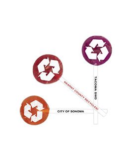 Recycling Lollipops