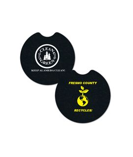 Recycled Tire Car Coaster