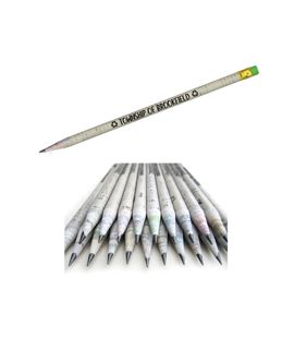 Rolled Newspaper Pencils