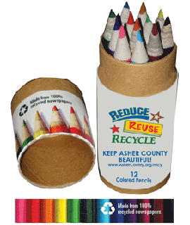 Recycled Colored Pencils